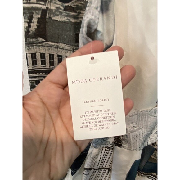 Carven Fashion Collections ModaOperandi New York City Silk Dress Size 40 - Picture 8 of 13